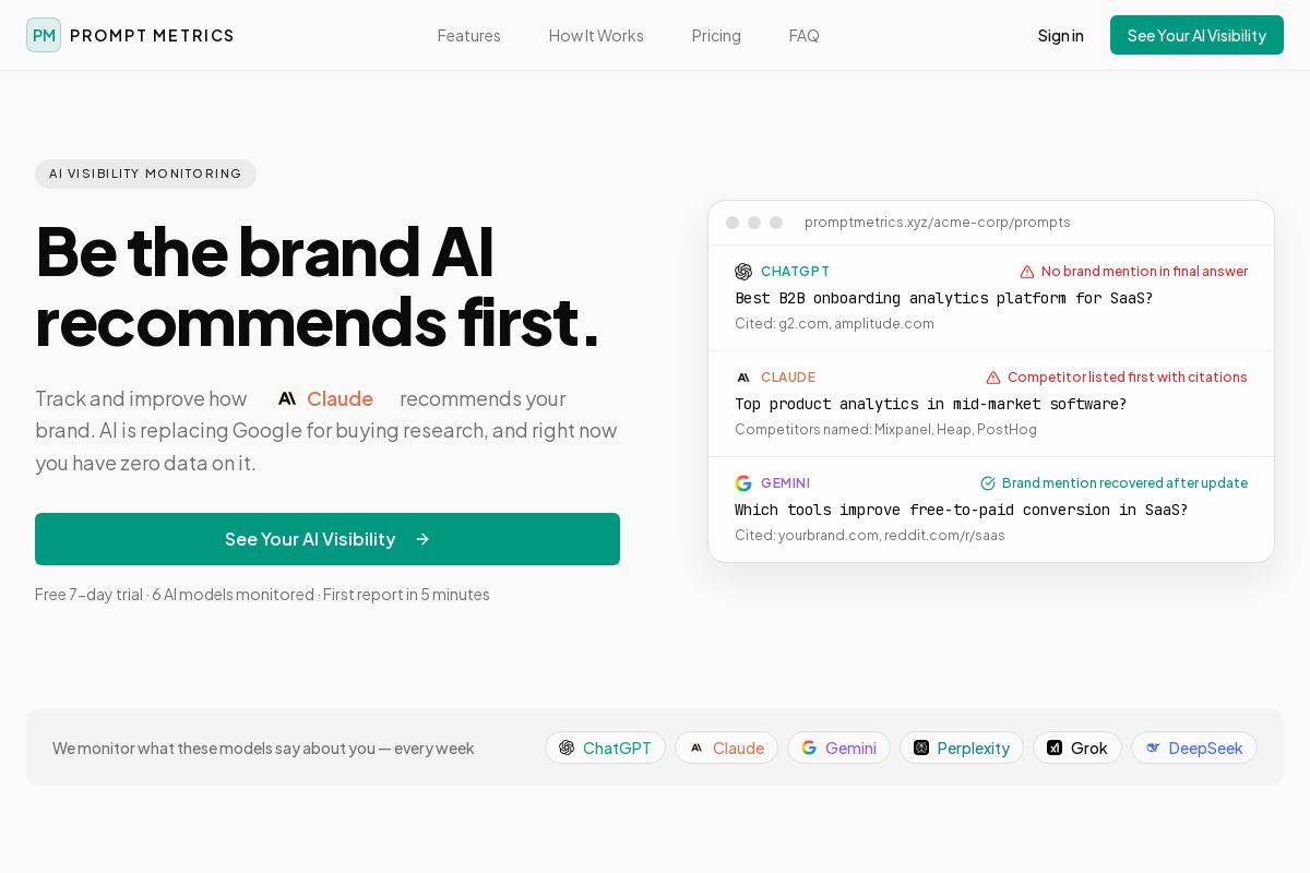 Prompt Metrics